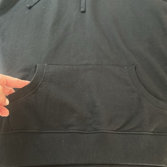 KOTN Men’s Black Cotton Pullover Hoodie Size M Made in Egypt - Picture 7 of 16